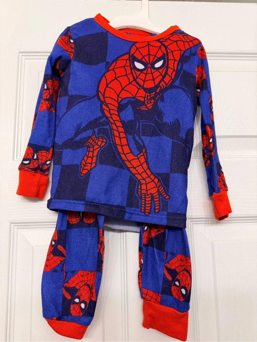 Marvel Spider-Man Blue and Red Kids Pajama Set